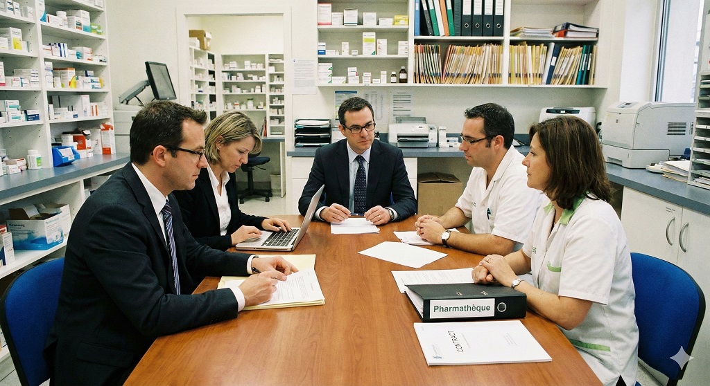 Réunion d'experts Pharmathèque avant la signature